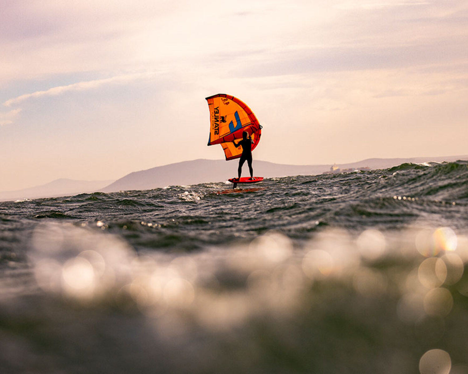 Kiting in south africa for a whiteclaw commercial