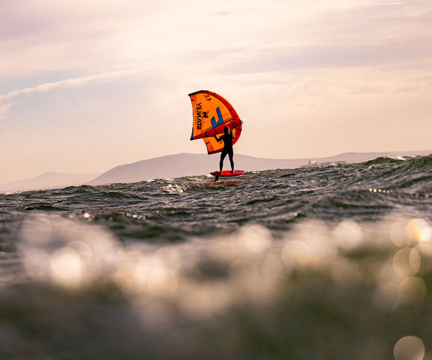 Kiting in south africa for a whiteclaw commercial