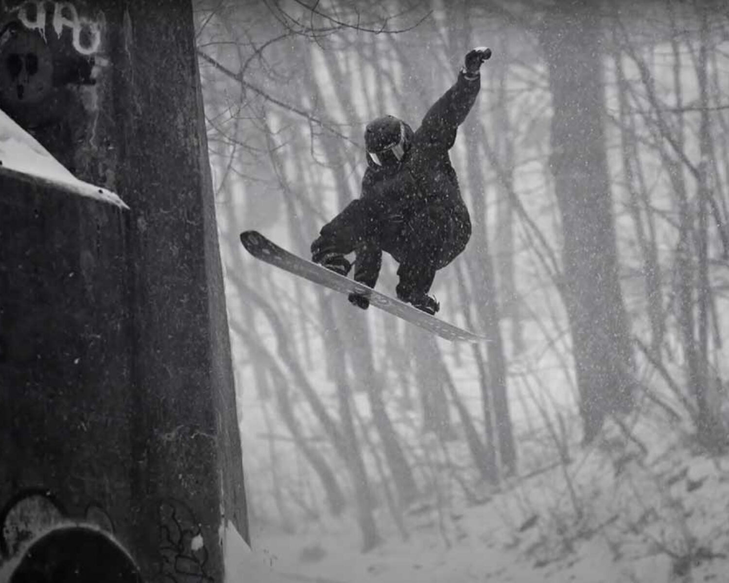 White Claw Winter shoot in Canada