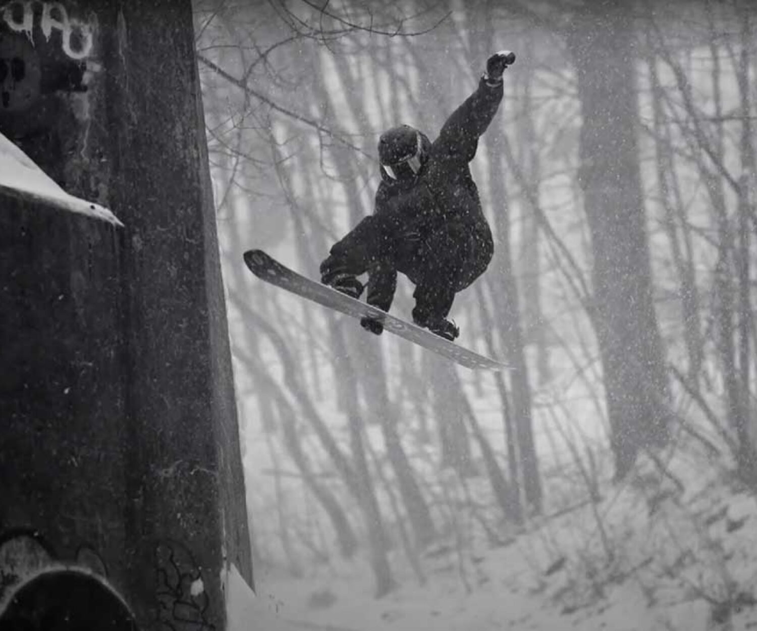 White Claw Winter shoot in Canada