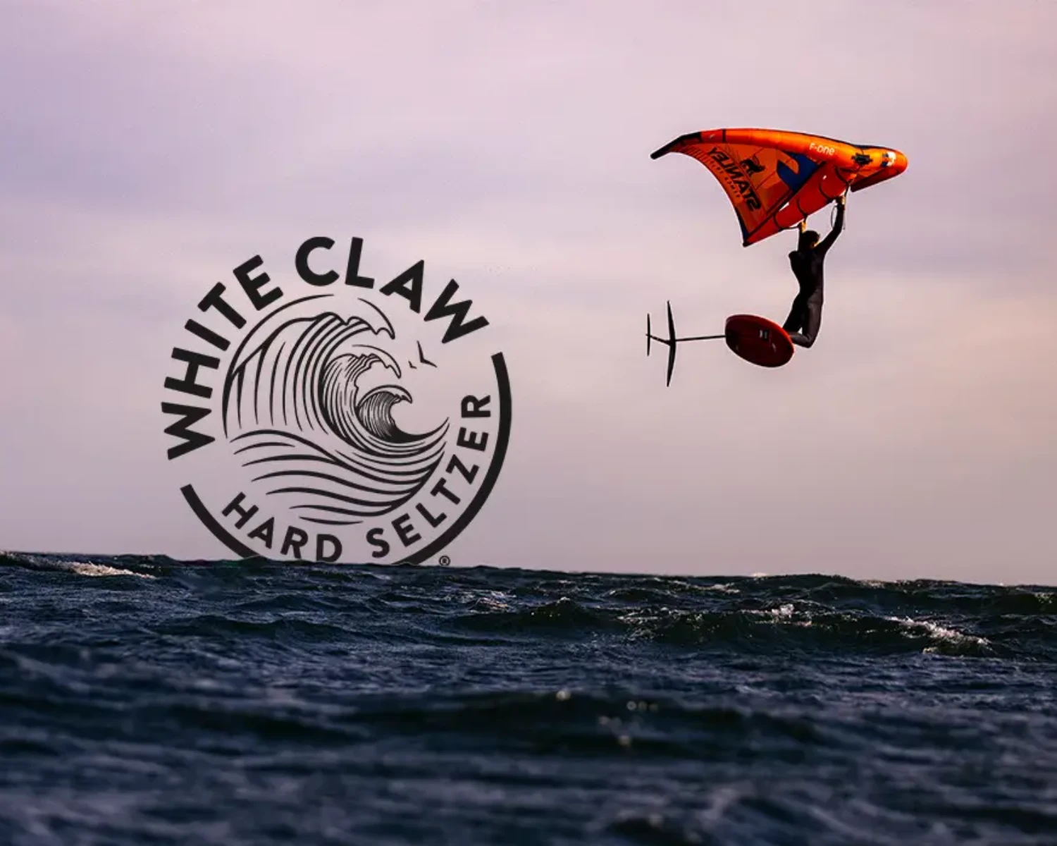 Whiteclaw surfing